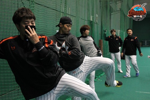 투수들의 골반운동